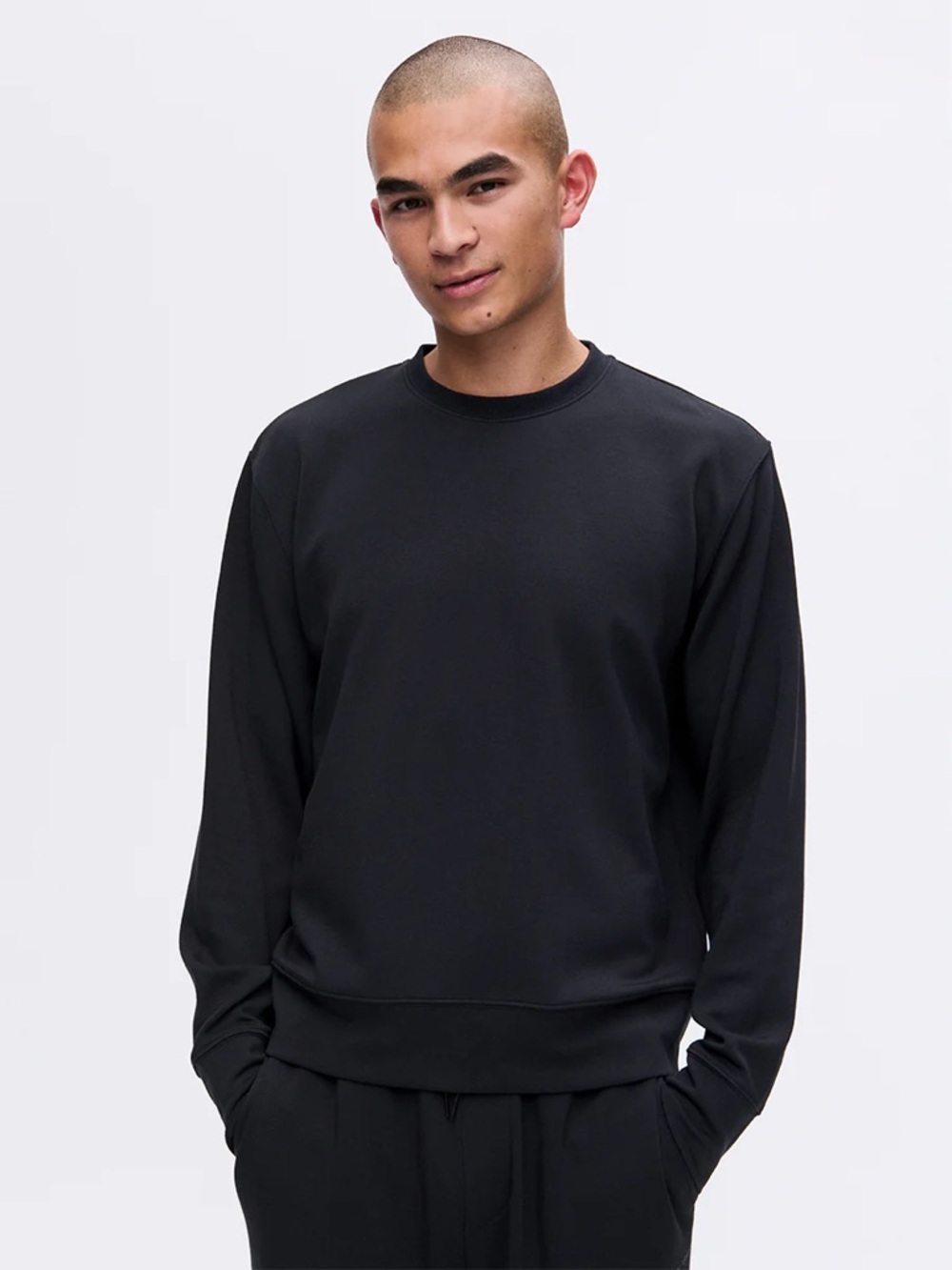 Outdoor Voices Crewneck Sweater - Black